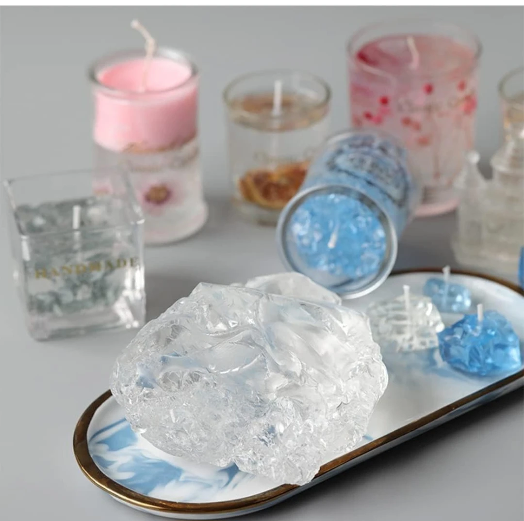 Clear Gel Wax for Candle Making - 5lb - photo 3