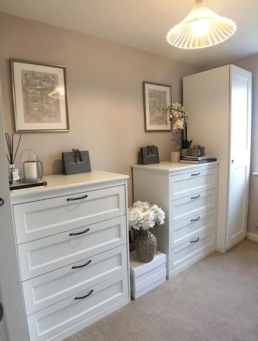 IKEA SONGESAND 4-drawer chest, white