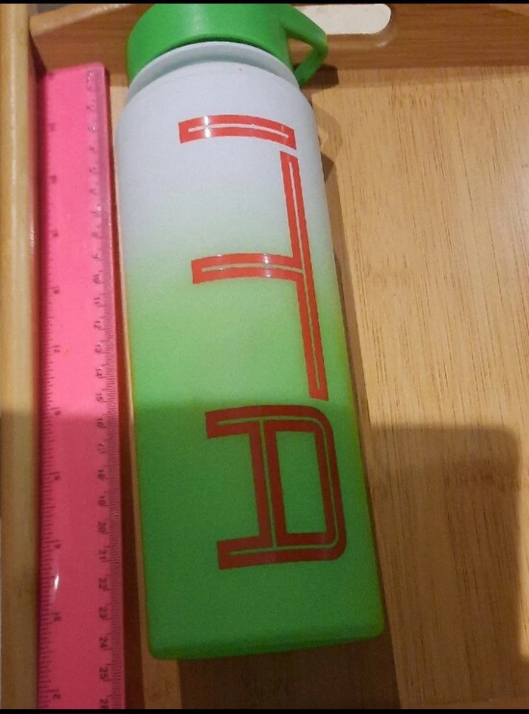 NWT FIFA Country Spirit ITA Water Bottle Green White - photo 3