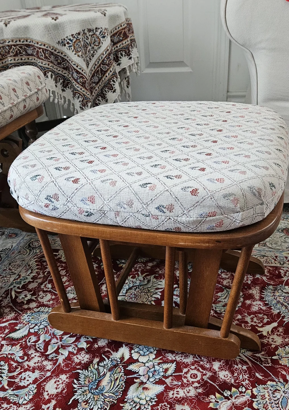 Glider Chair and Ottoman Set - photo 3