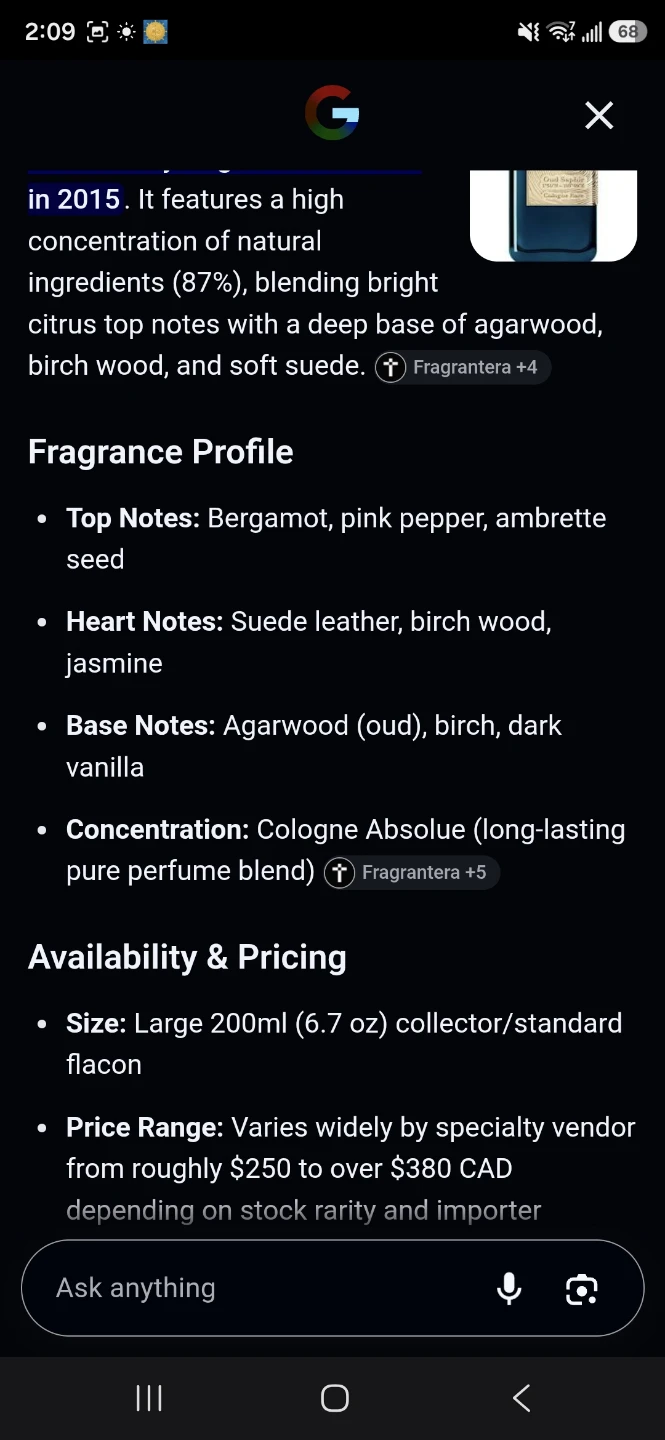 Atelier oud saphir 200ml - photo 5