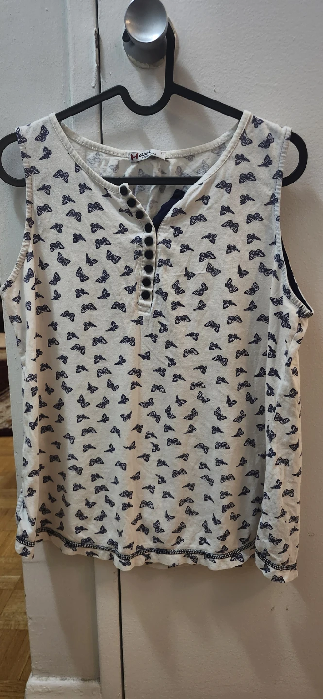 Sleeveless Butterfly Top - Size L