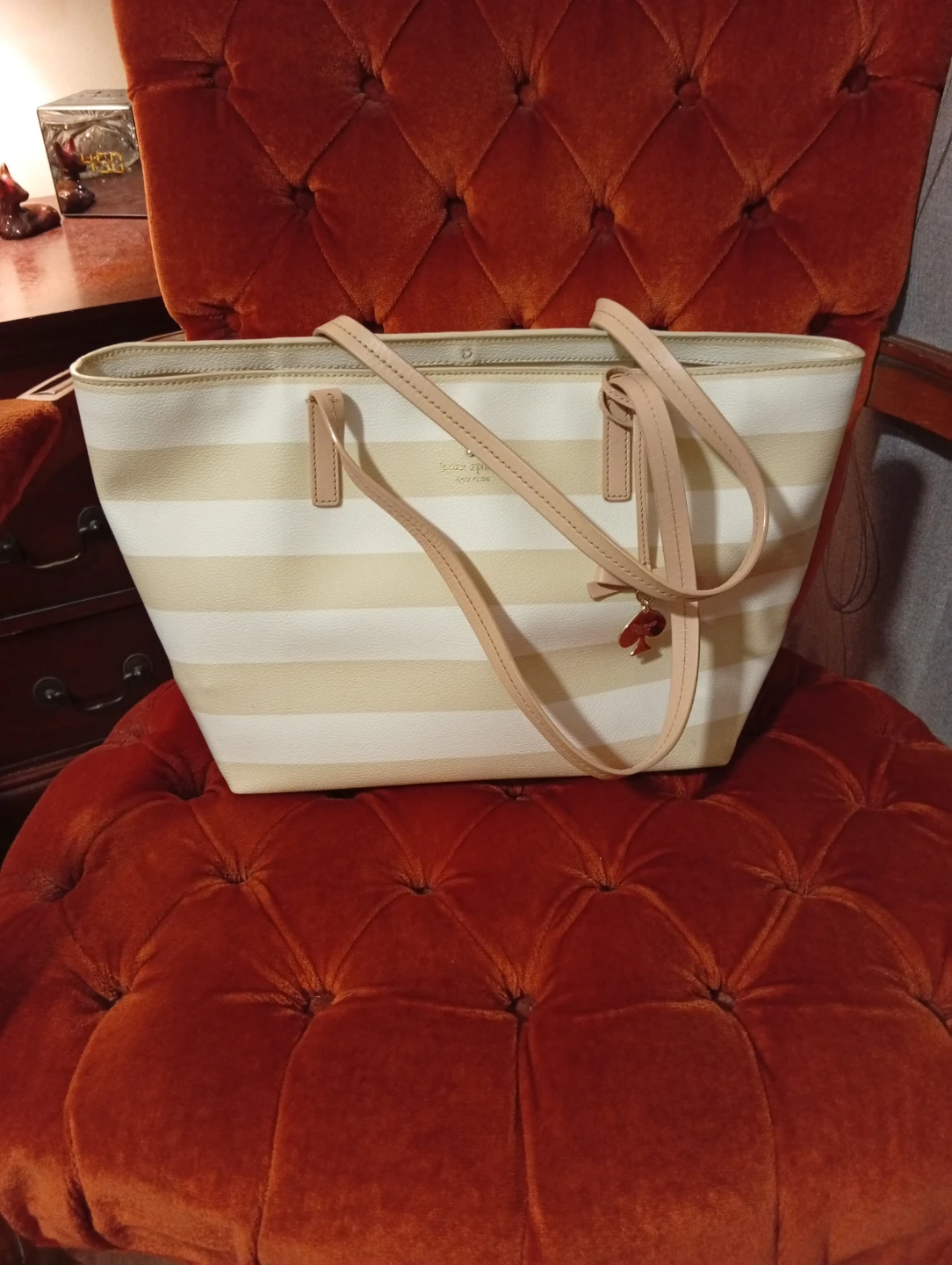 Kate Spade Striped Tote Bag