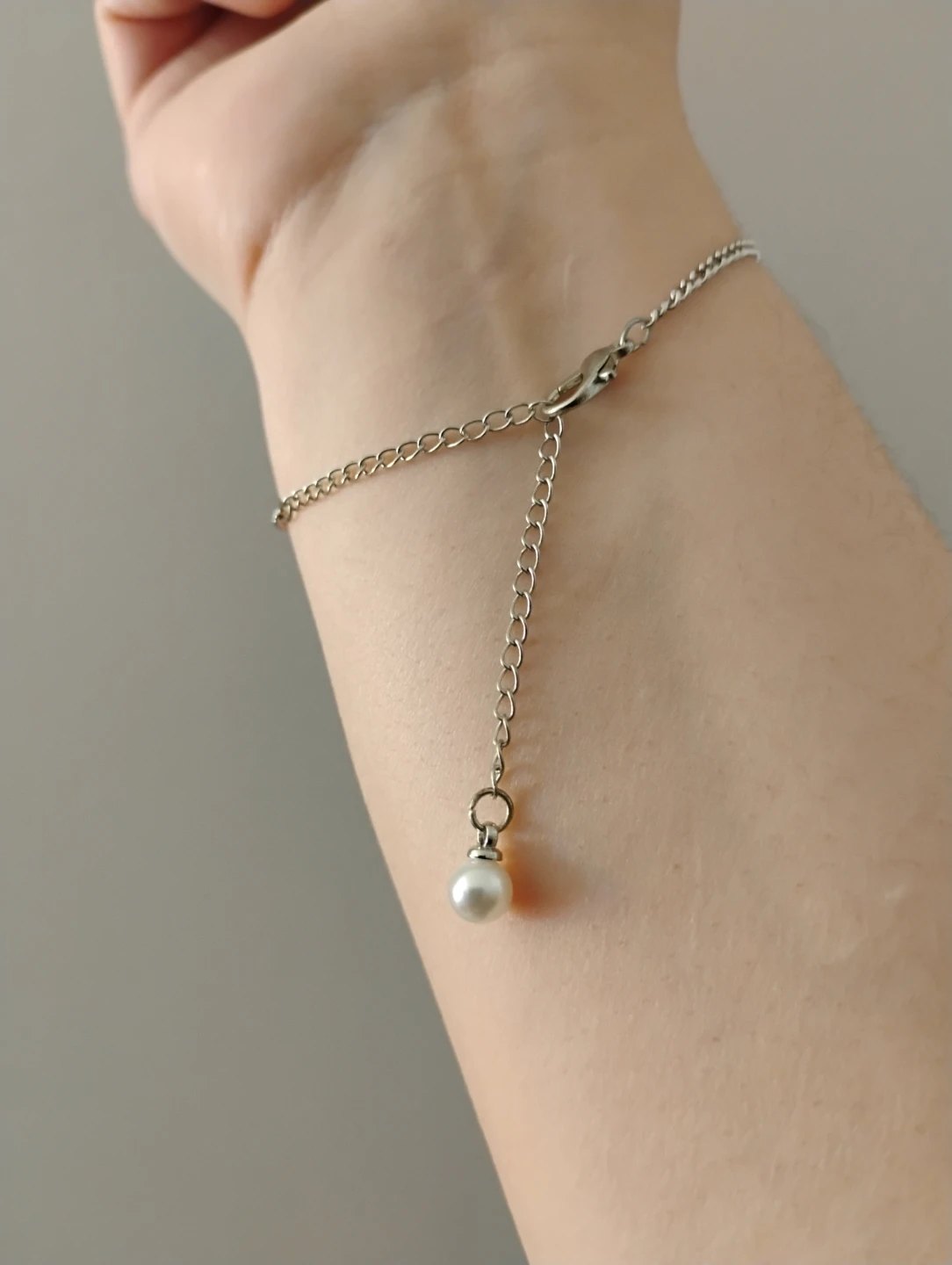 Pearl Chain Bracelet (Handmade) - photo 2