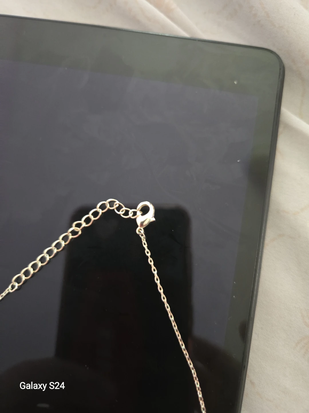 Rose Gold Coloured Necklace with Fish Pendant