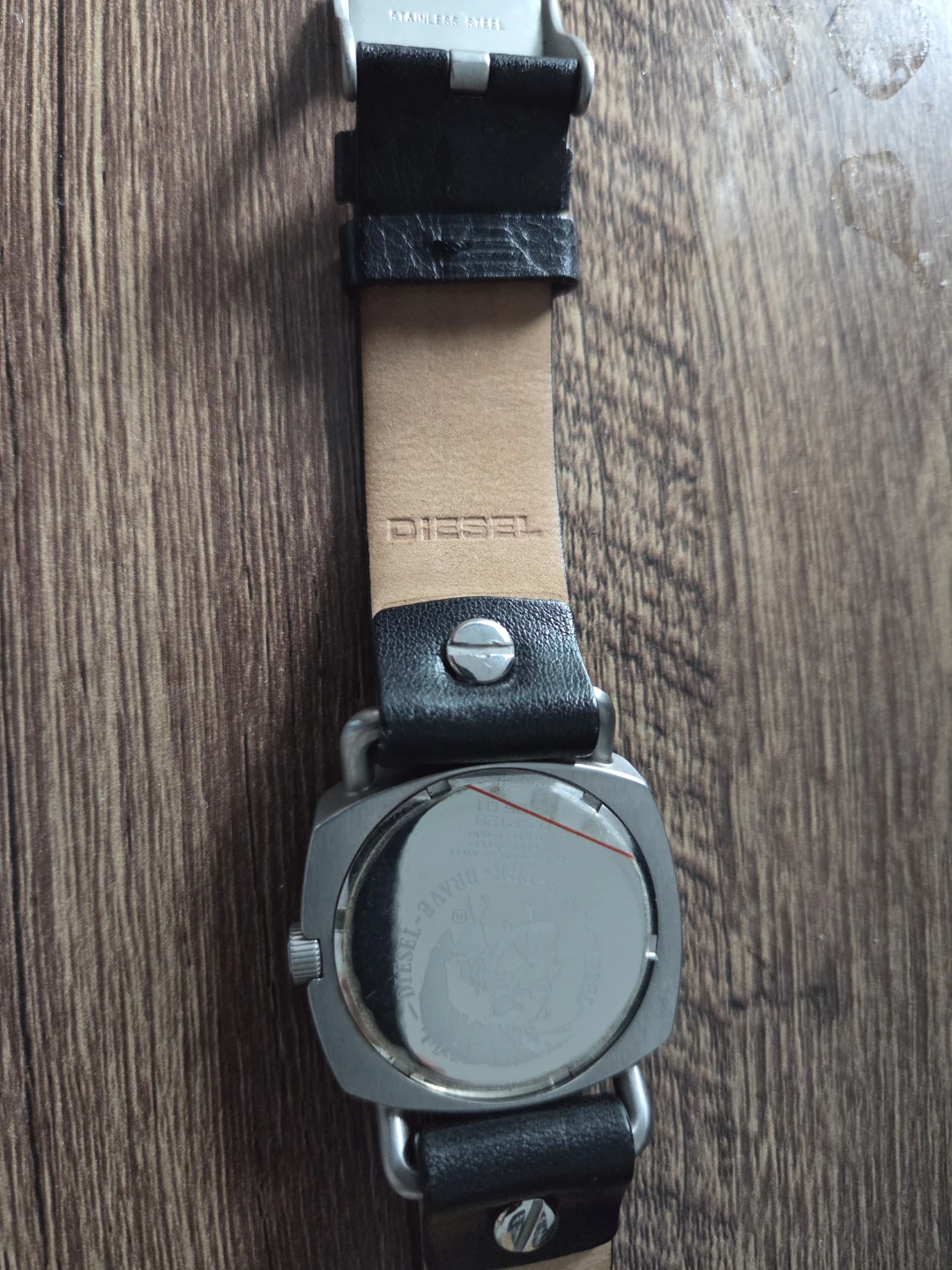 Diesel Men's Watch with Black Leather Strap - photo 3