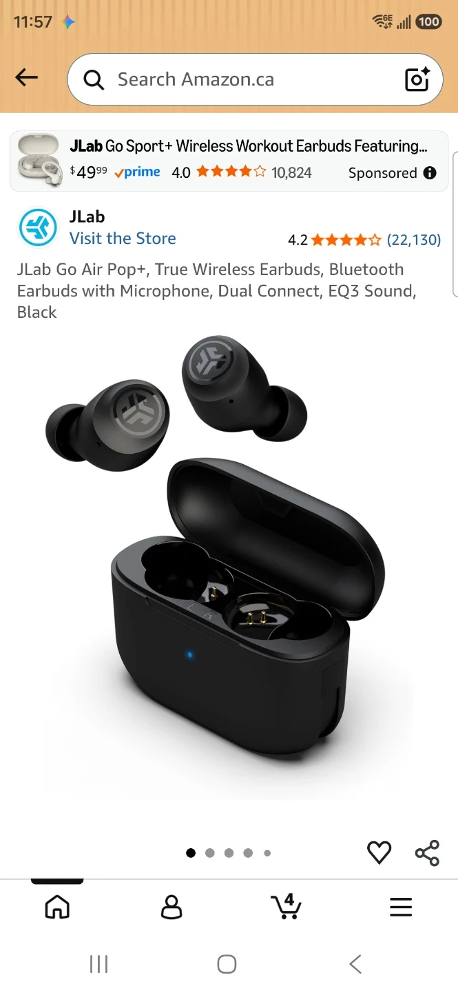 JLab Go Air Pop+ True Wireless Earbuds - photo 2