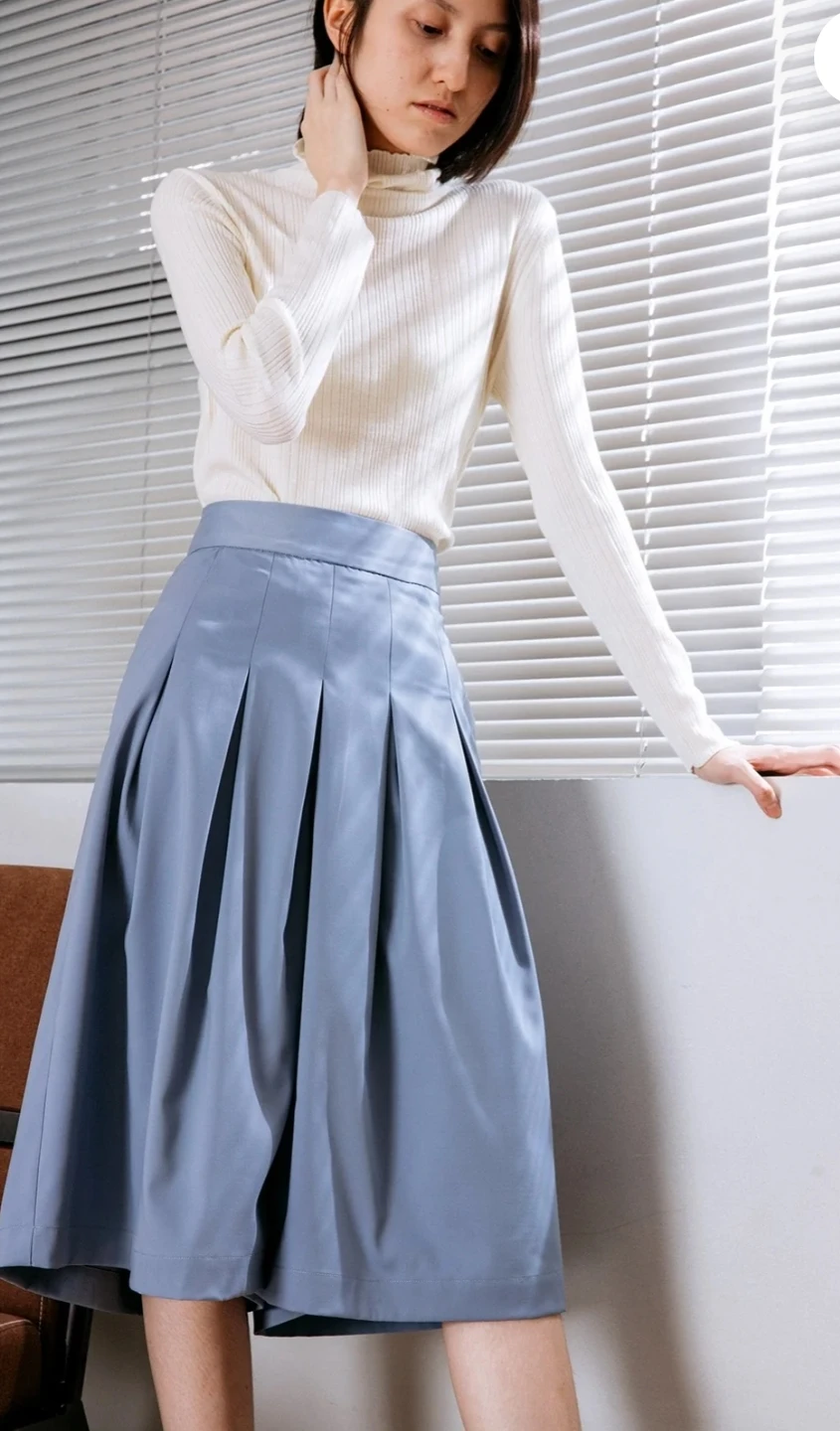 ELROI PENIEL Pleated Midi Skirt M - photo 2