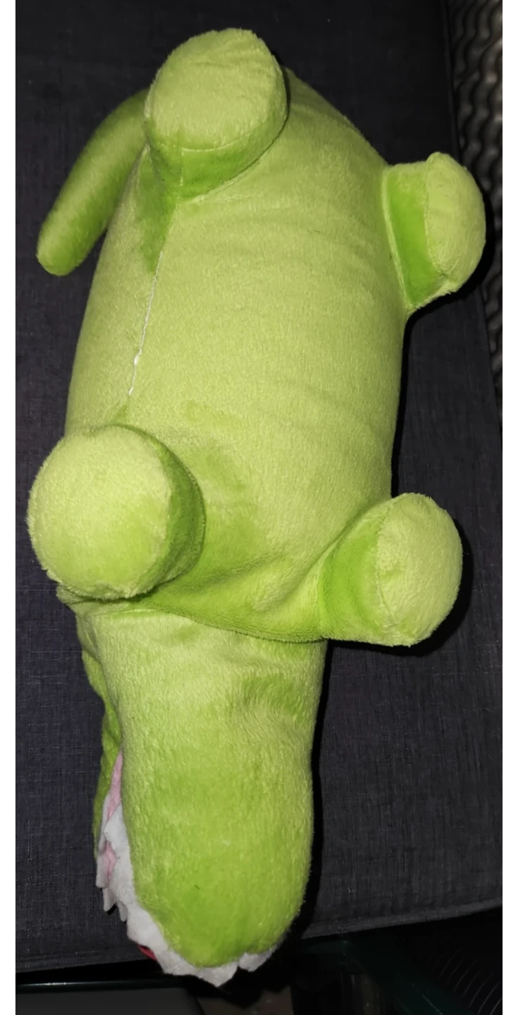Green Plush Alligator Toy - photo 2