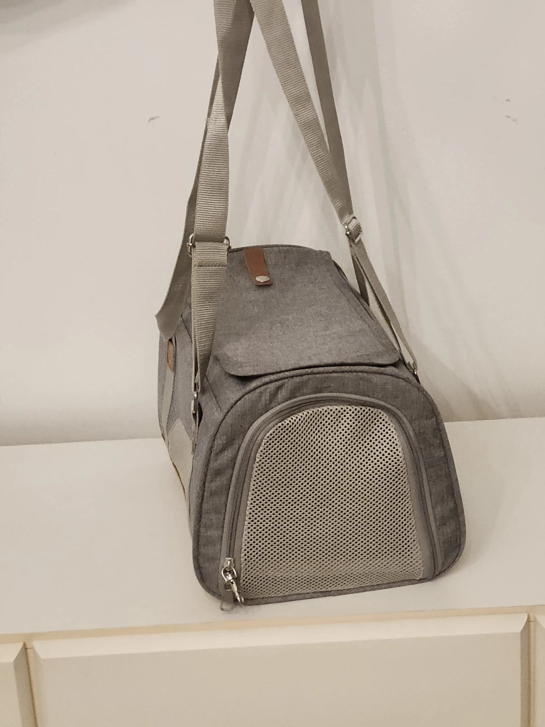Pet Carrier Bag - Grey - photo 5