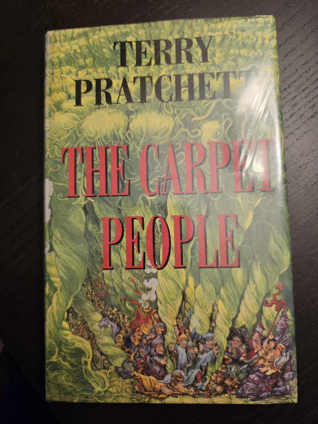 Terry Pratchett The Carpet People Signed Book