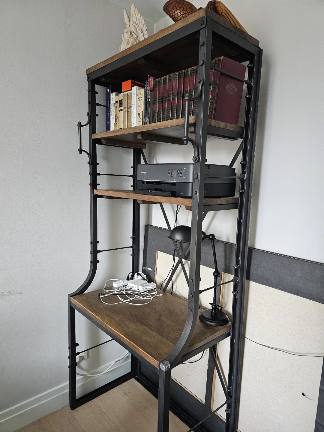 Restoration hardware Desk with Shelving