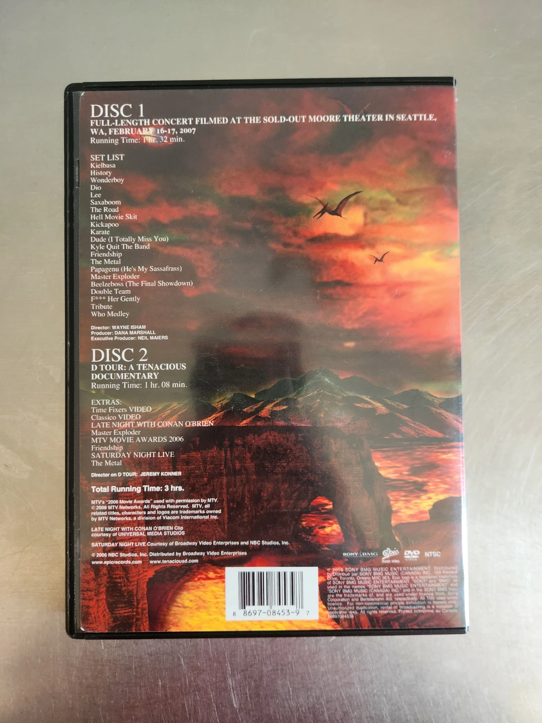 Tenacious D The Complete Masterworks 2 DVD Set - photo 4
