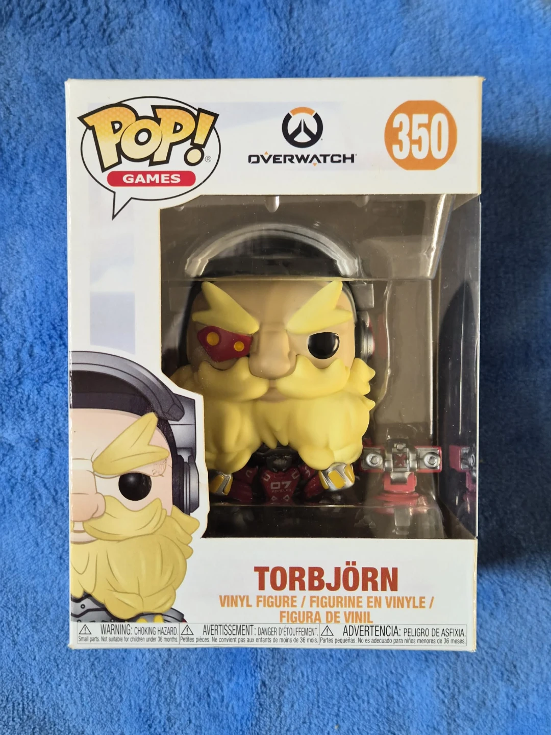 Read Bio | #350 Torbjörn (Overwatch) Funko Pop