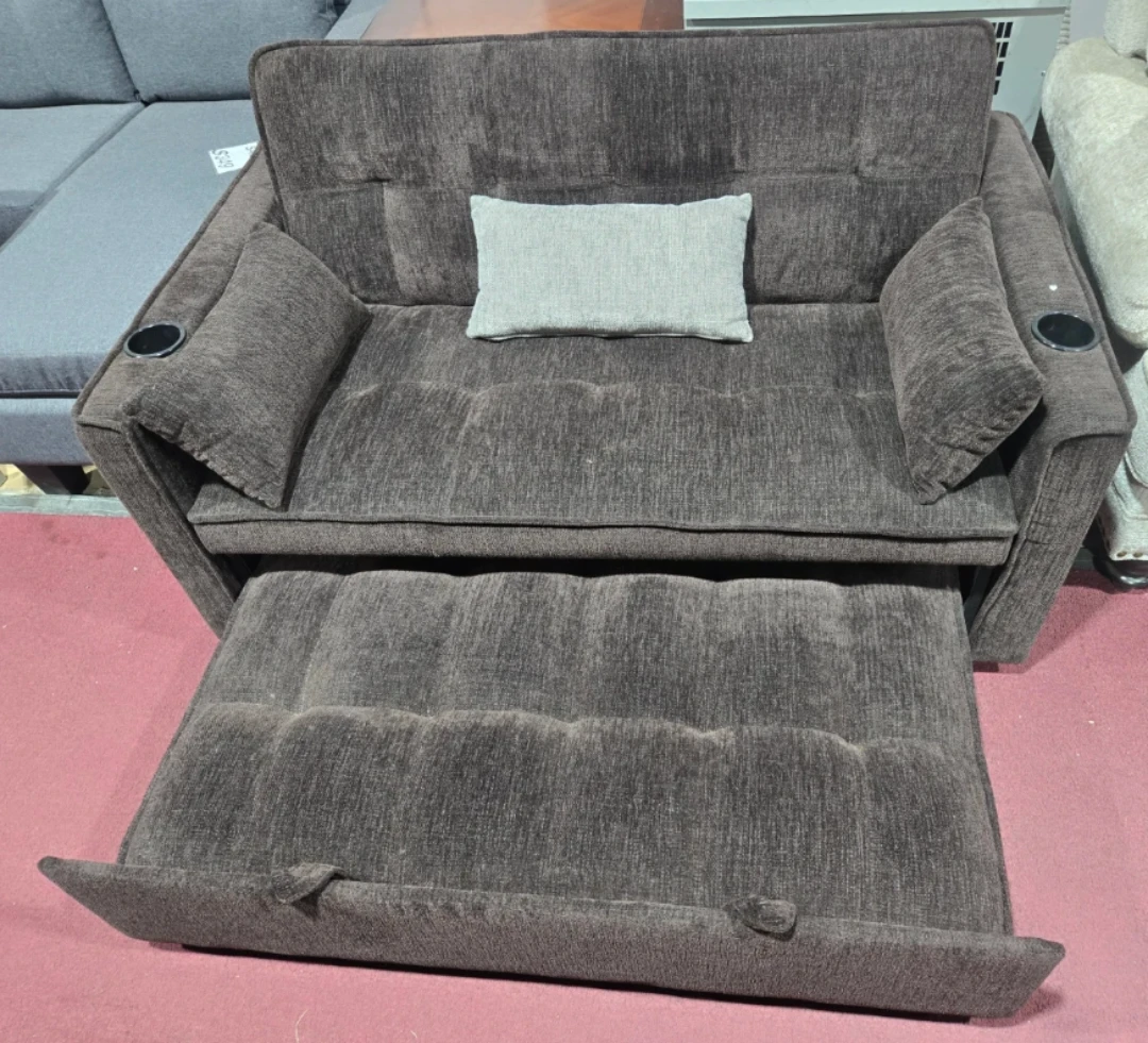 Loveseat Sofa with Pull-out Bed
