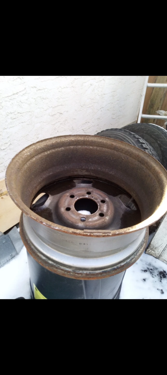 3 Steel "17" Rims For Ford - photo 2