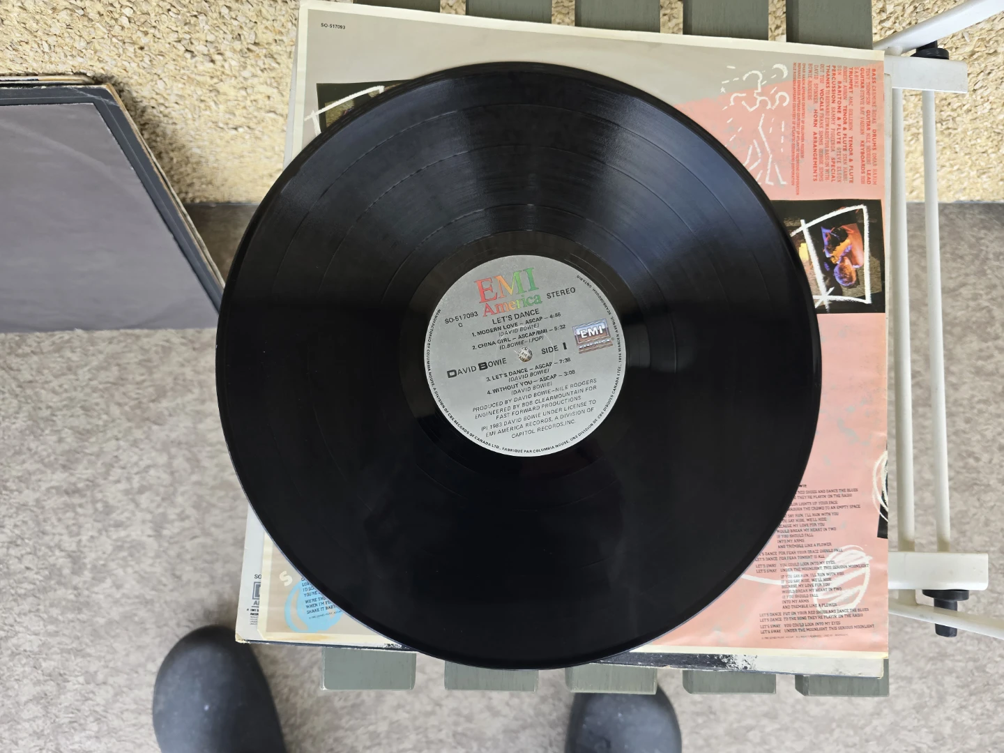 David Bowie - Let's Dance -Vinyl album. - photo 4