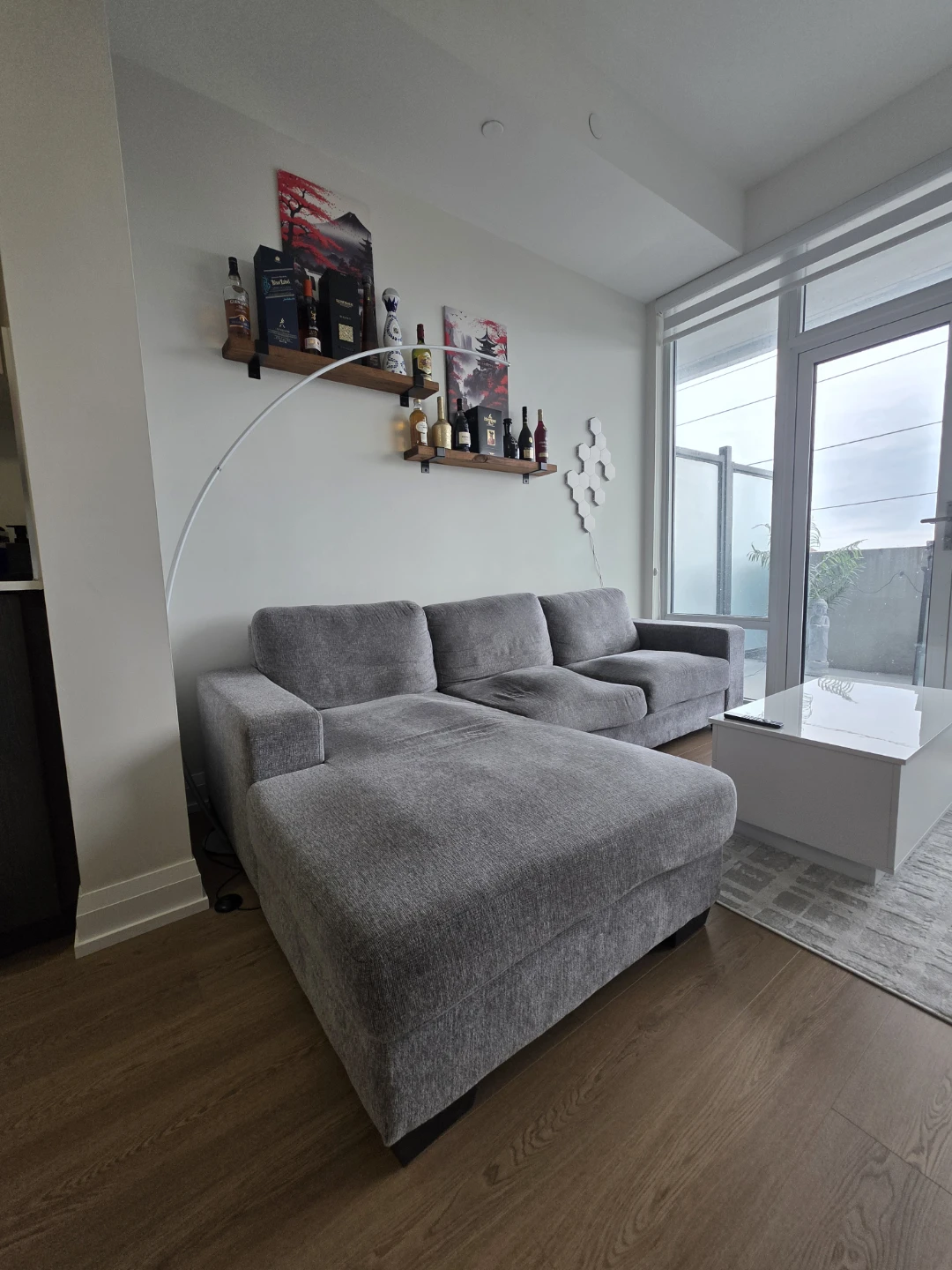 Grey Sectional Sofa - photo 2