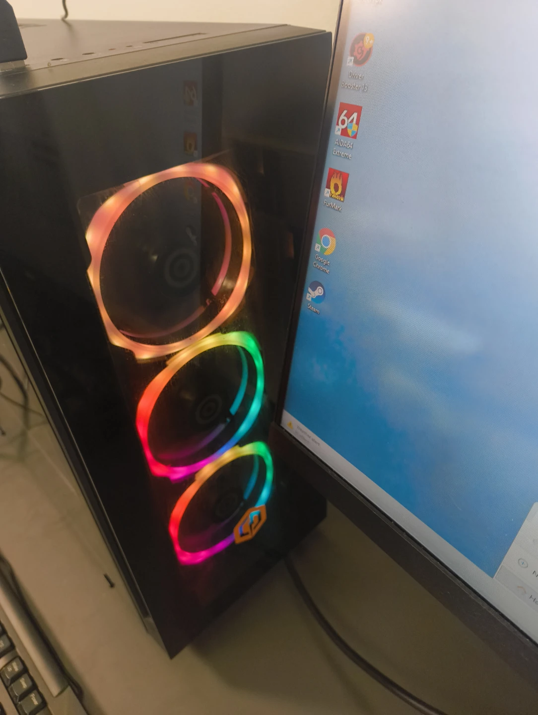 Gaming Pc rtx3060 12gb ryzen 7 RGB PC - photo 4