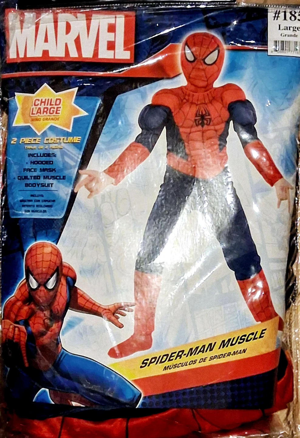 Marvel Spider-Man Adult Large Costume - photo 3