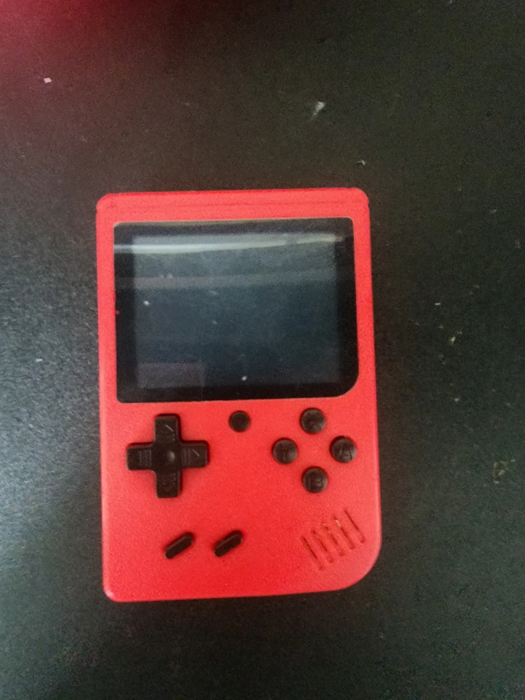 Red Portable Retro Handheld Game Console - 500 in 1