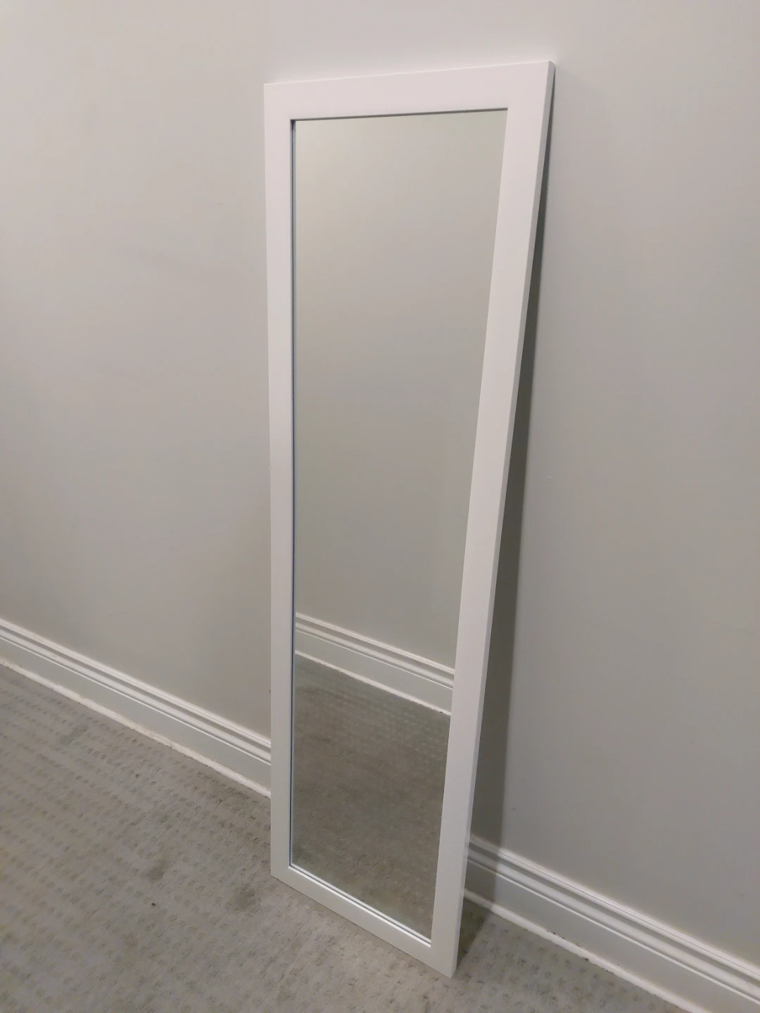 White Full Length Mirror - photo 3