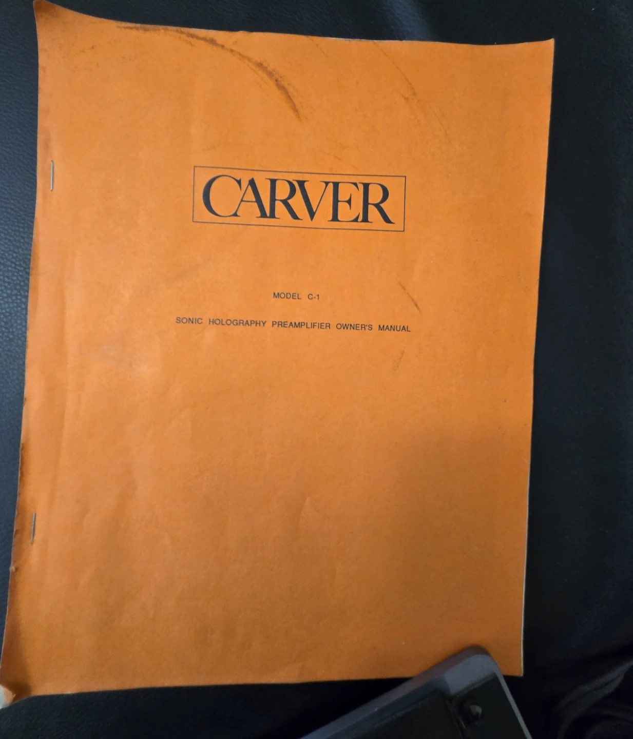 Carver C-1 Sonic Holography Preamplifier - photo 5