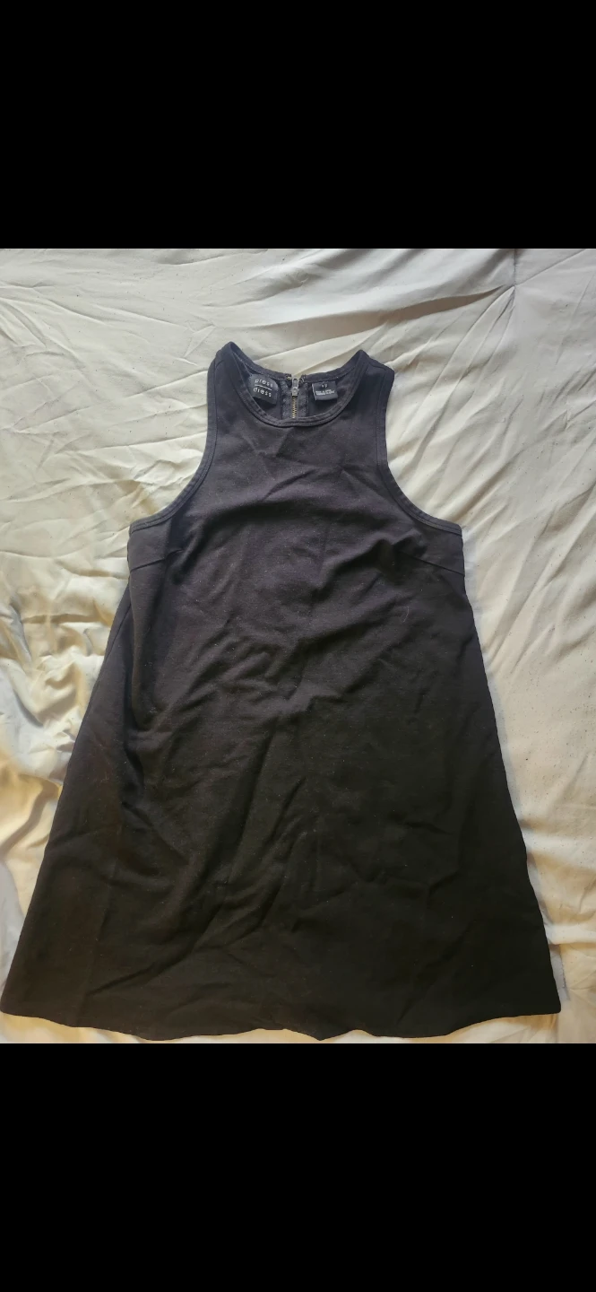 Dress black sleeveless dress size S