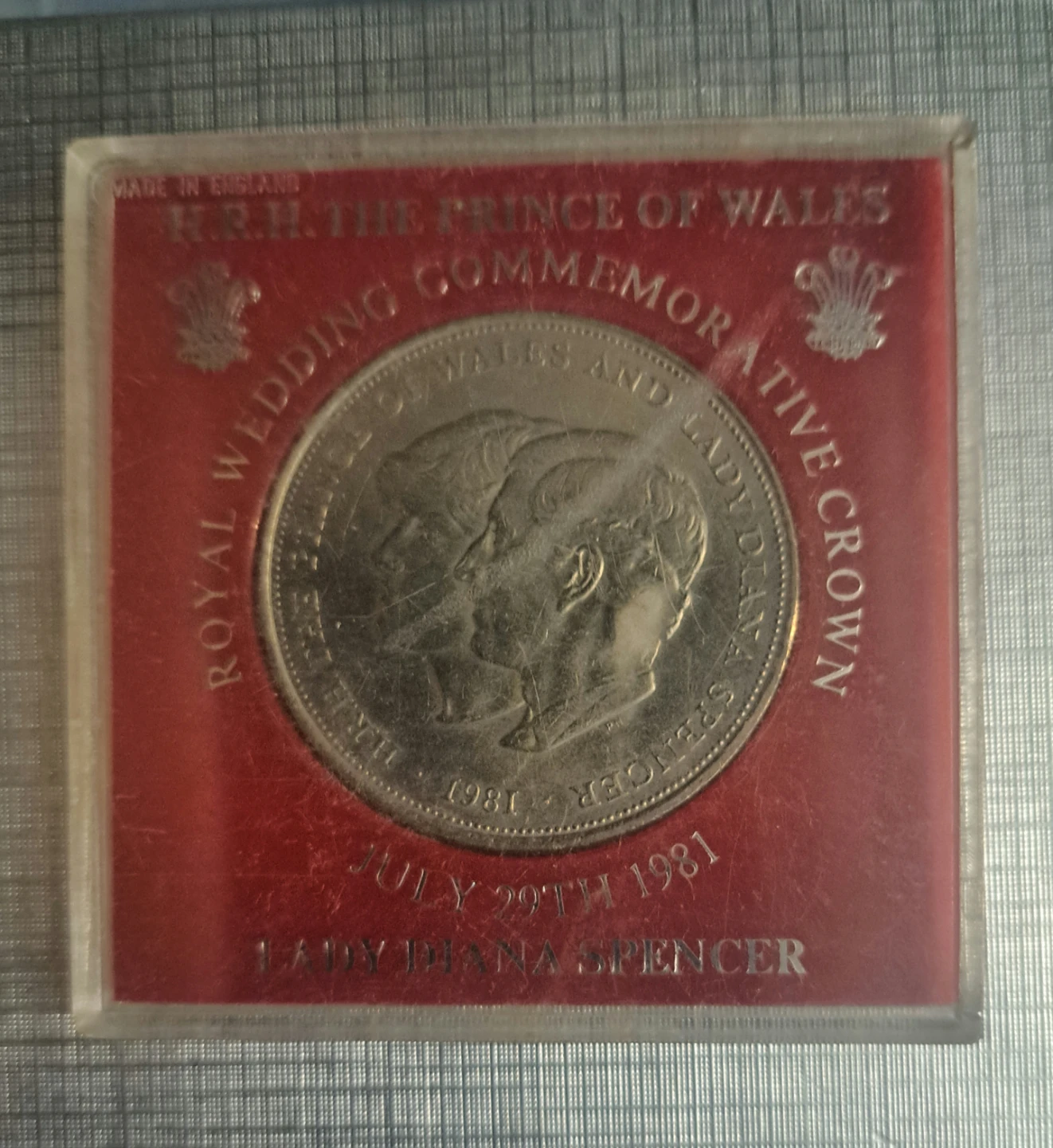 Coin 1981 Prince Charles & Lady Diana - photo 2