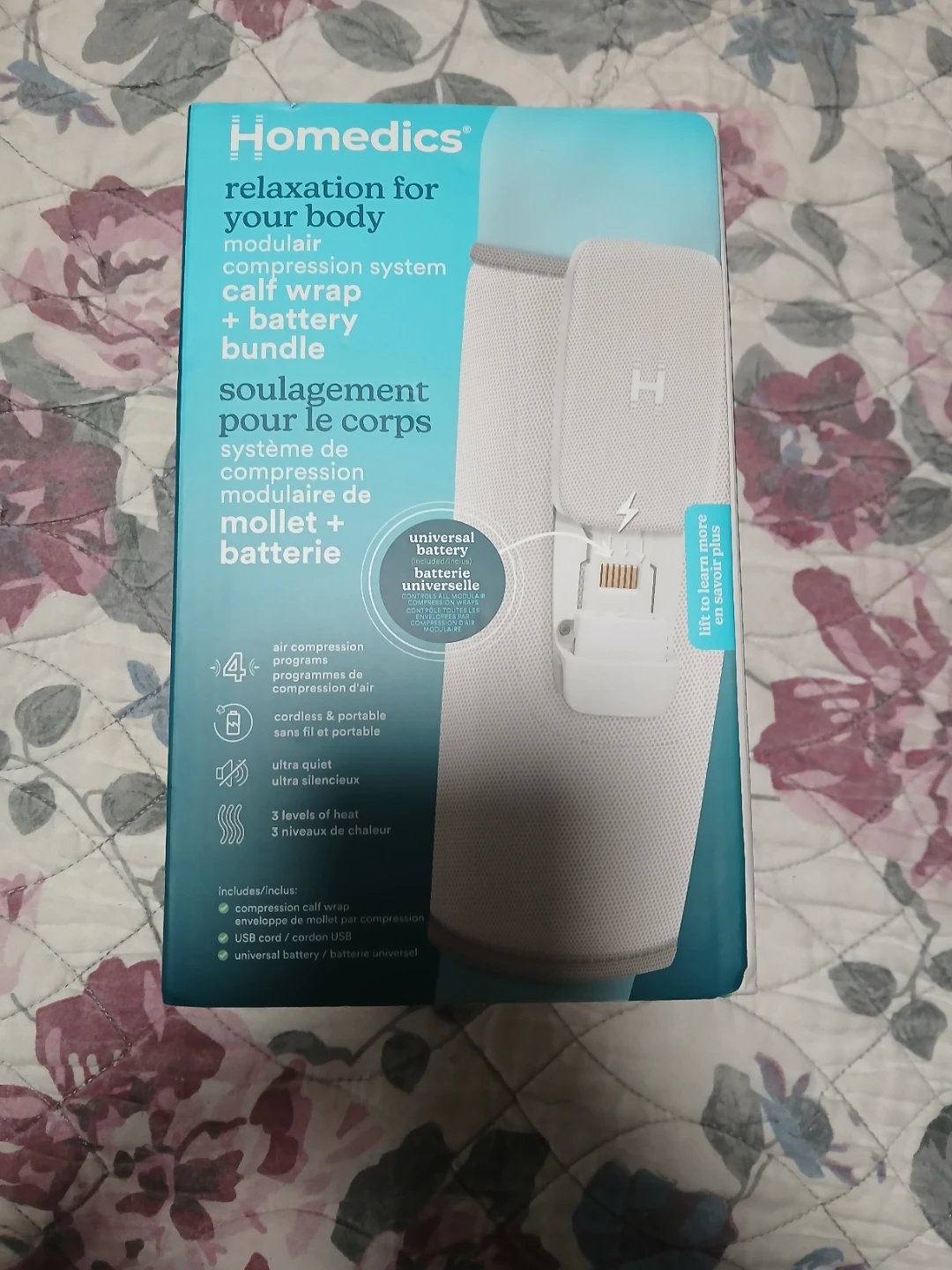 HoMedics Relaxation Modular Calf Wrap Compression System