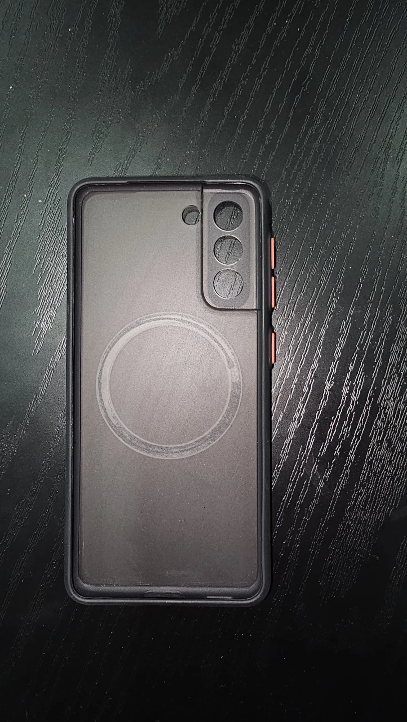 Samsung Galaxy S21 magnetic phone case in black - photo 2
