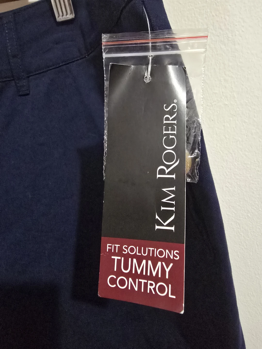 Kim Rogers Fit Solutions Navy Blue Shorts - photo 3