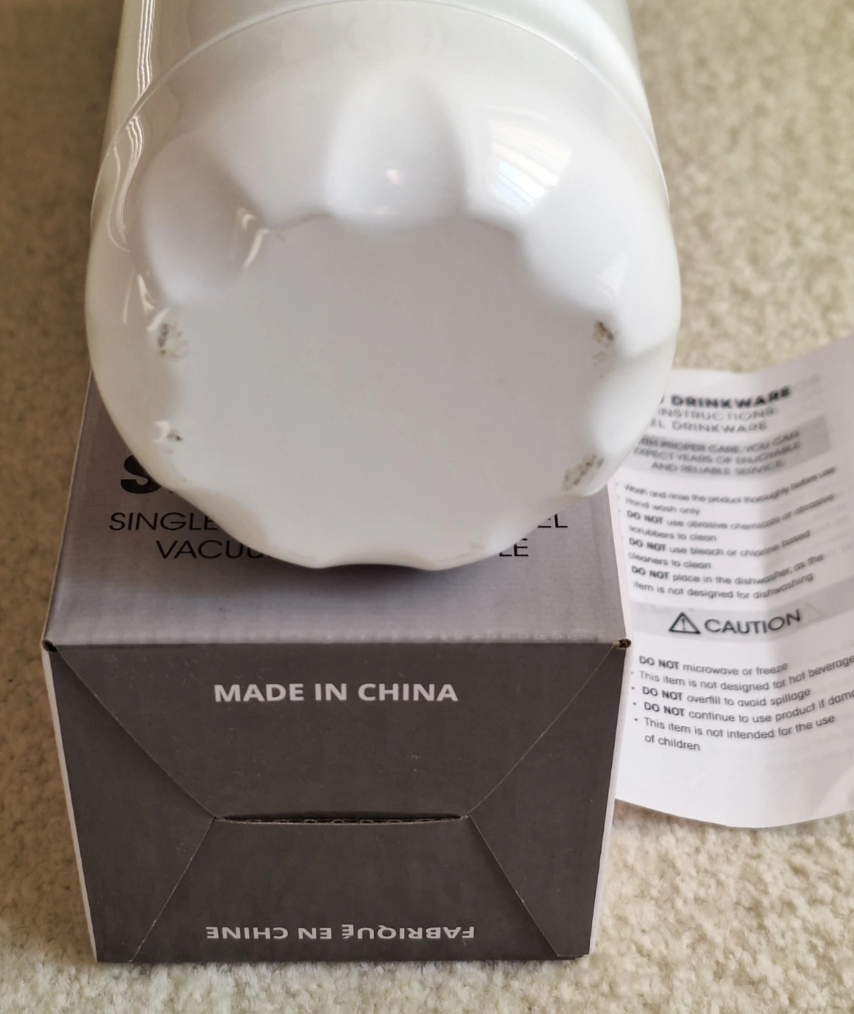 Destination "The Single Pin" Vacuum Water Bottle - photo 3