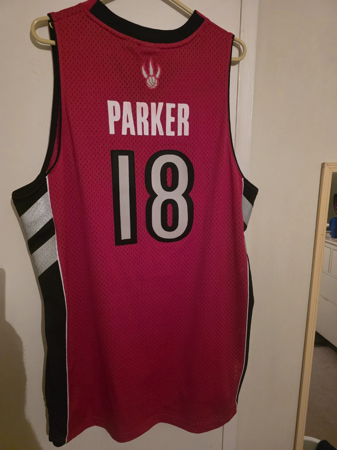 Adidas Toronto Raptors Anthony Parker #18 Jersey - Size L - photo 2