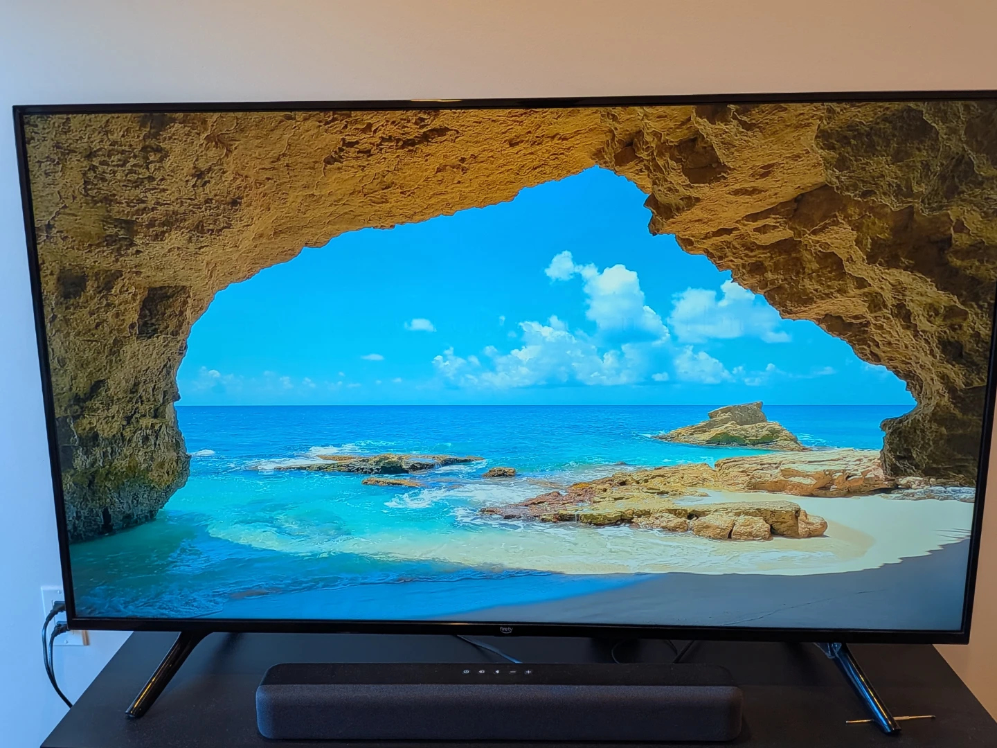 Amazon fire TV 55" 4K UHD smart with Soundbar