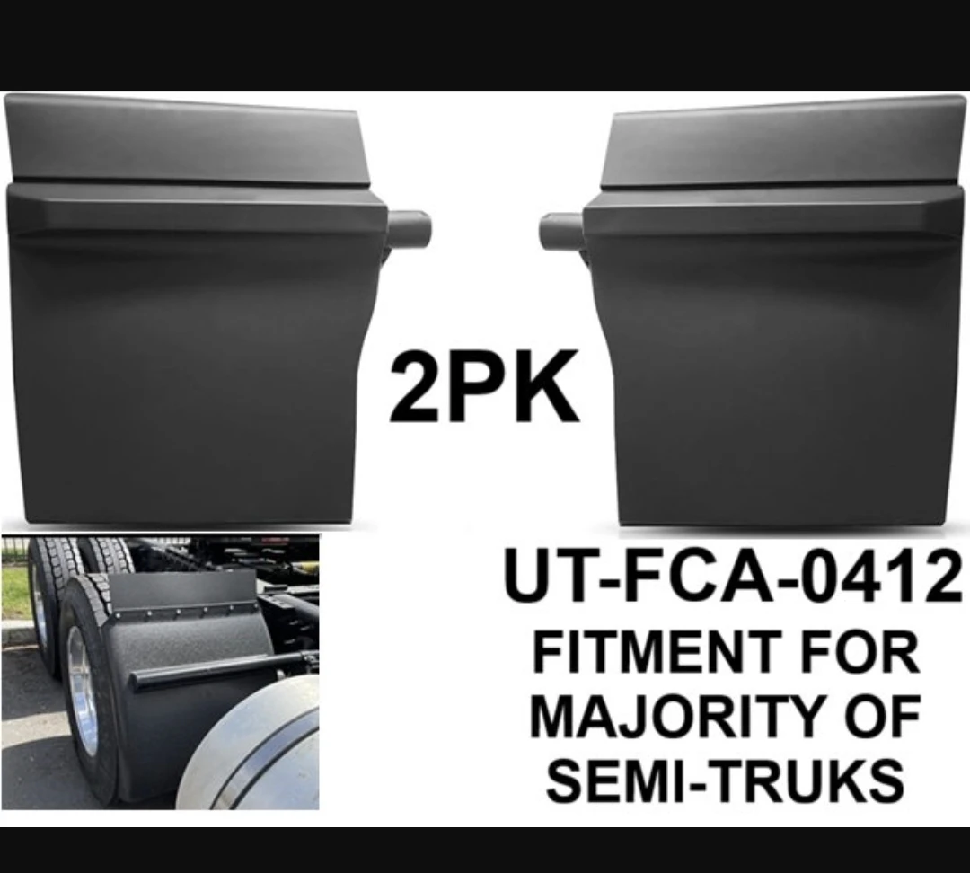 Easyinst Quarter Fender Pair Set for Semi Truck