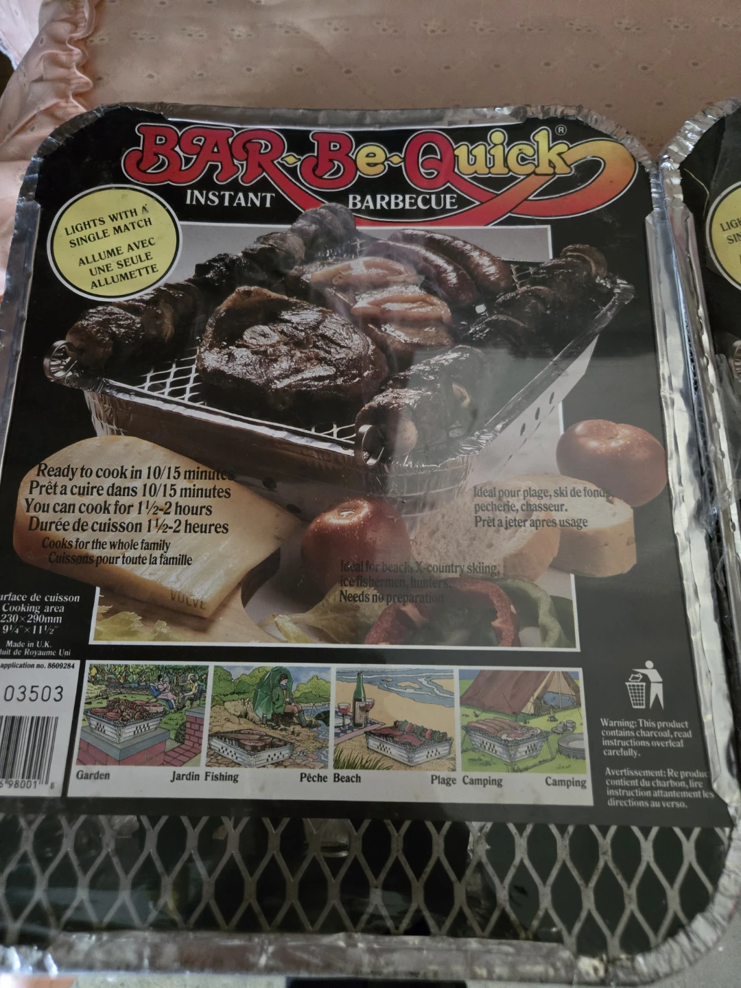 BAR-Be-Quick Instant Barbecue Trays (Set of 2) - photo 2
