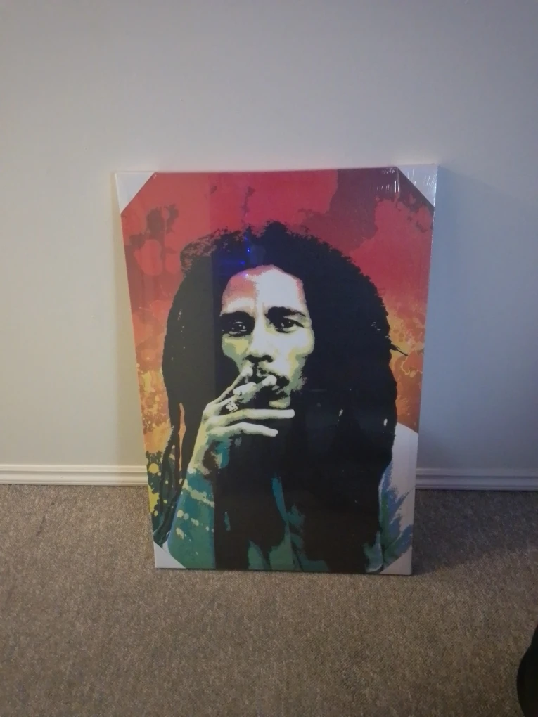 Bob Marley Canvas Art Print