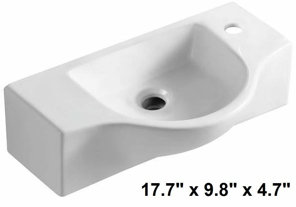 Wall-mount bathroom sink - photo 2