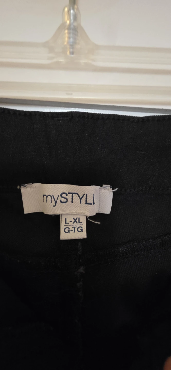mySTYL.I Black Pants with Red Stripe - photo 3