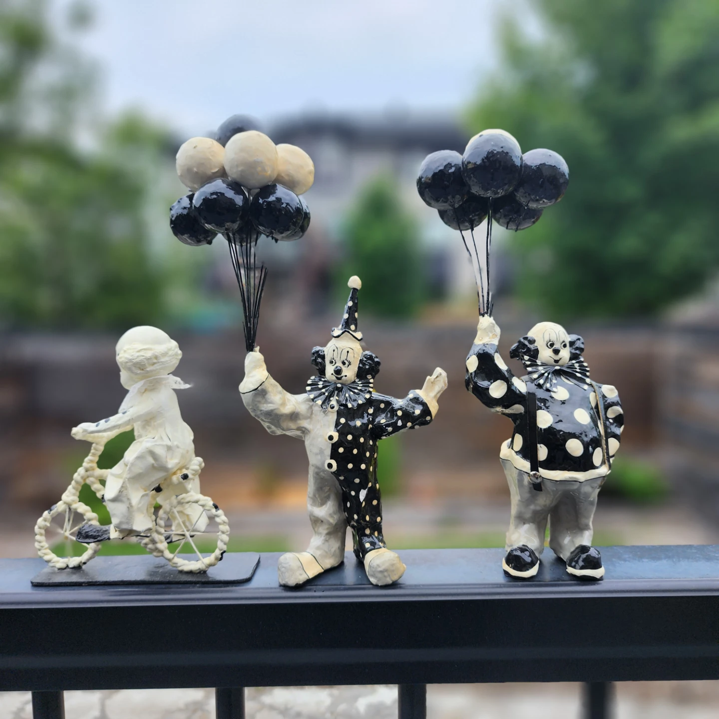Clown Figurine with Balloons