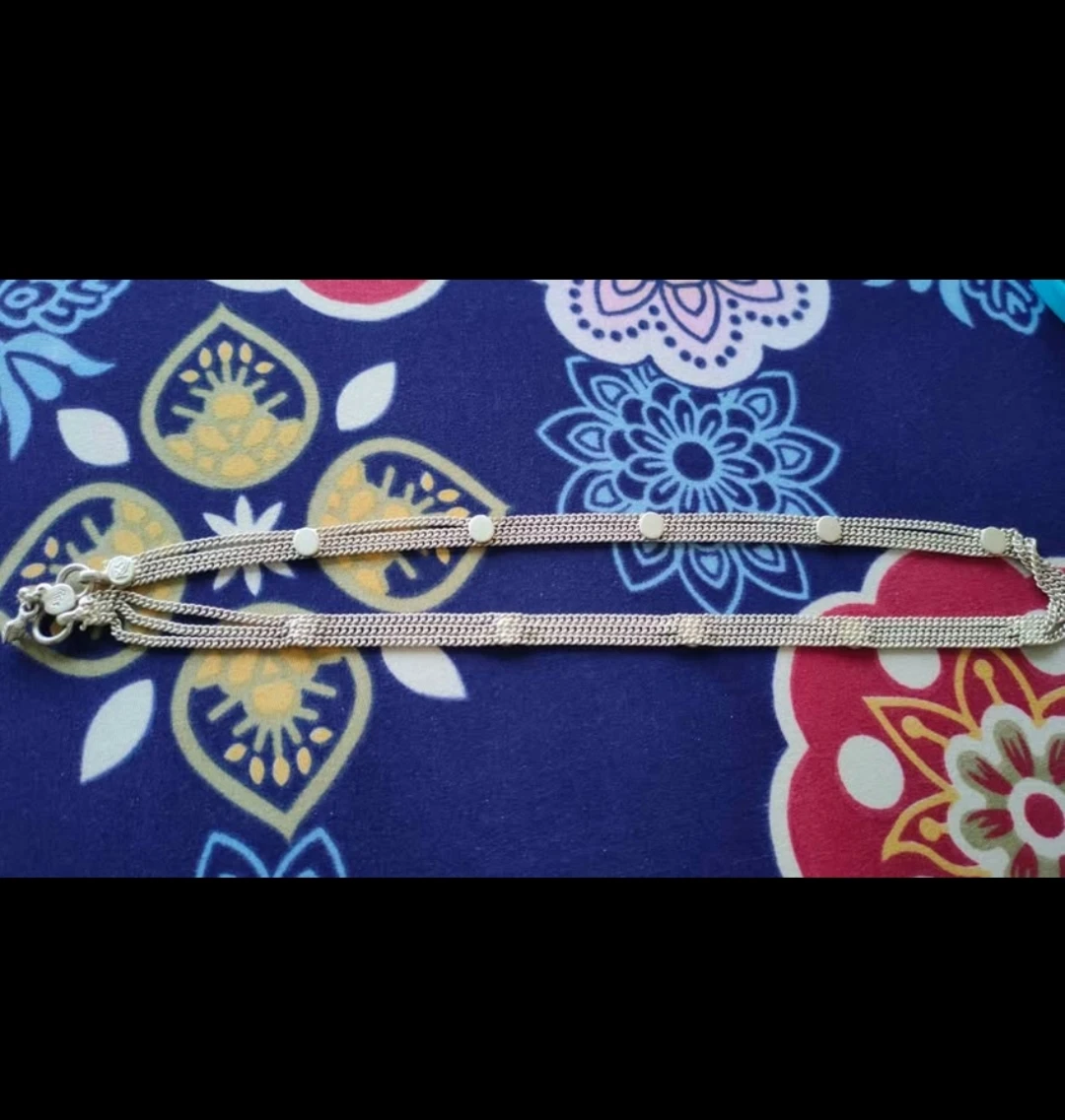Silver waist chain for baby