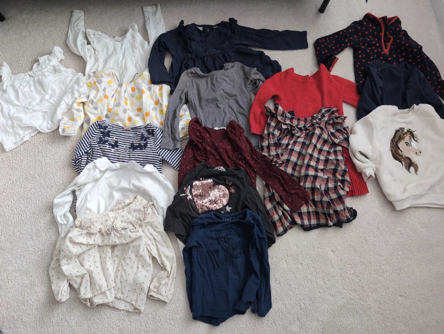 Girls Long Sleeve Tops Bundle  - 16 it's