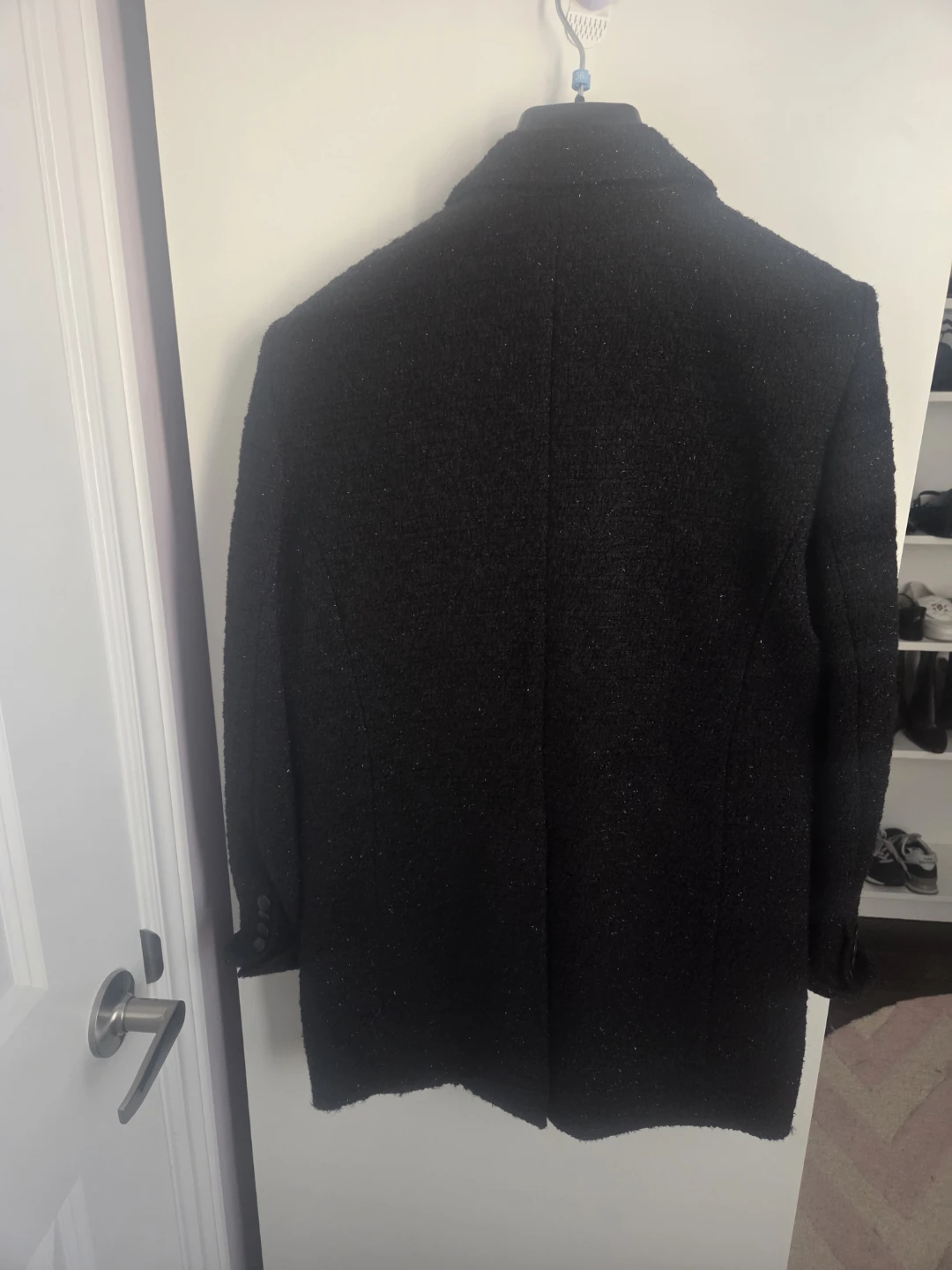 The Kooples Black Tweed Blazer - photo 3
