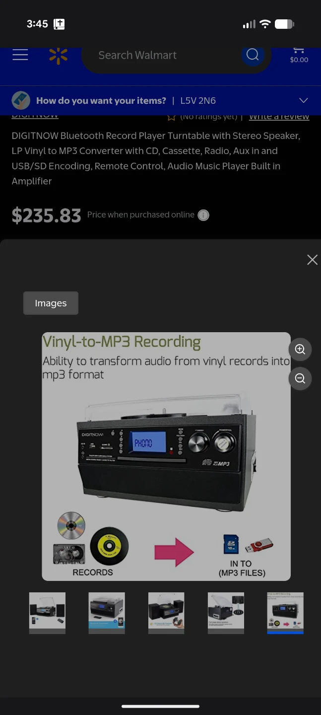 Vinyl to Mp3 Stereo