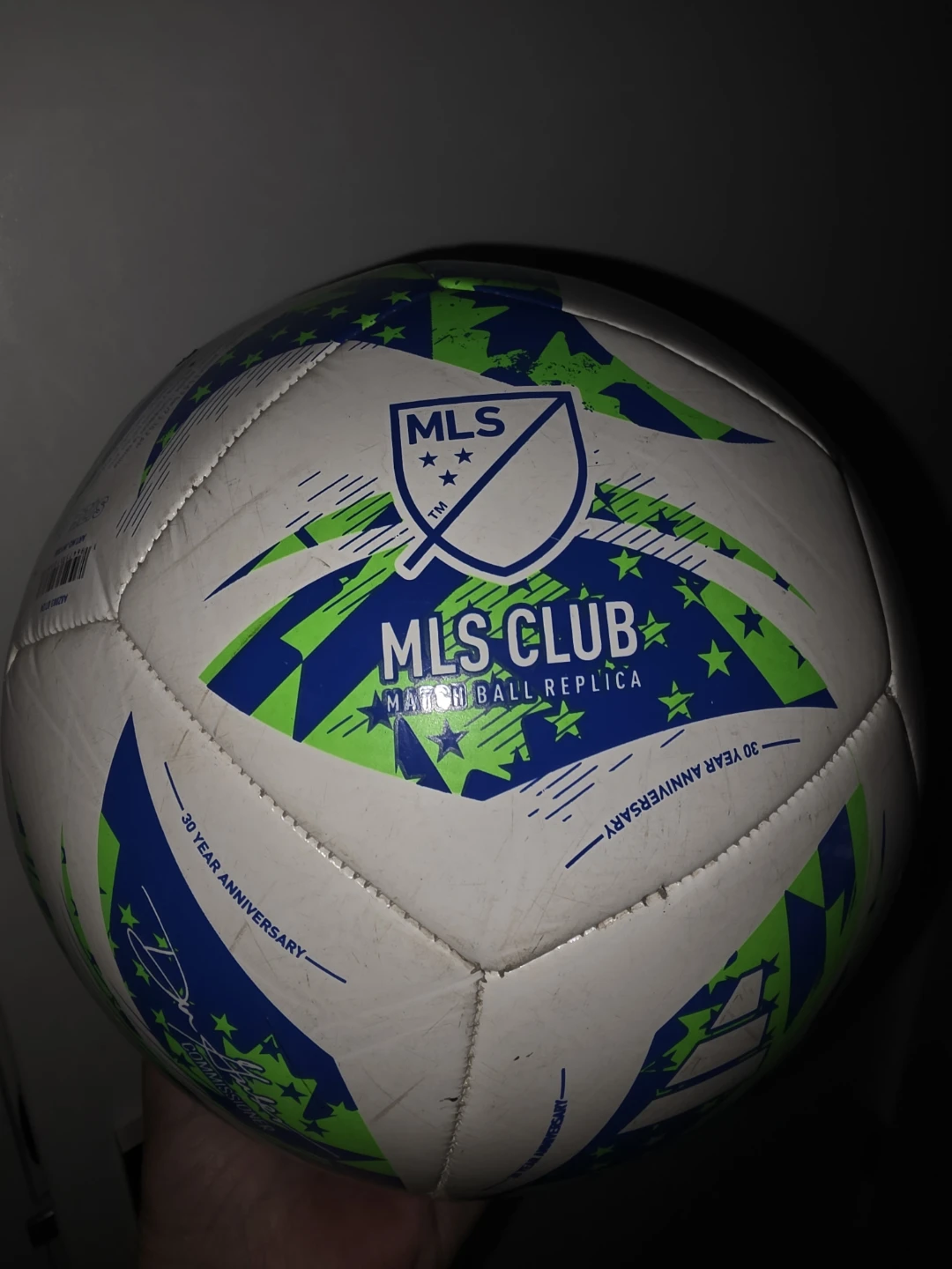 MLS Club Match Ball Replica - 30 Year Anniversary