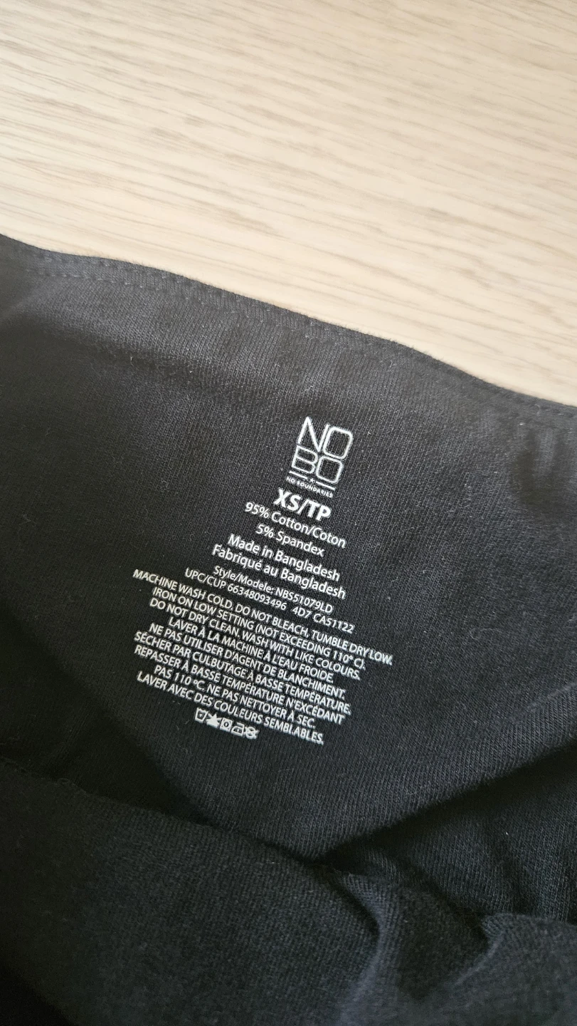 Black tube top (cotton) - photo 2
