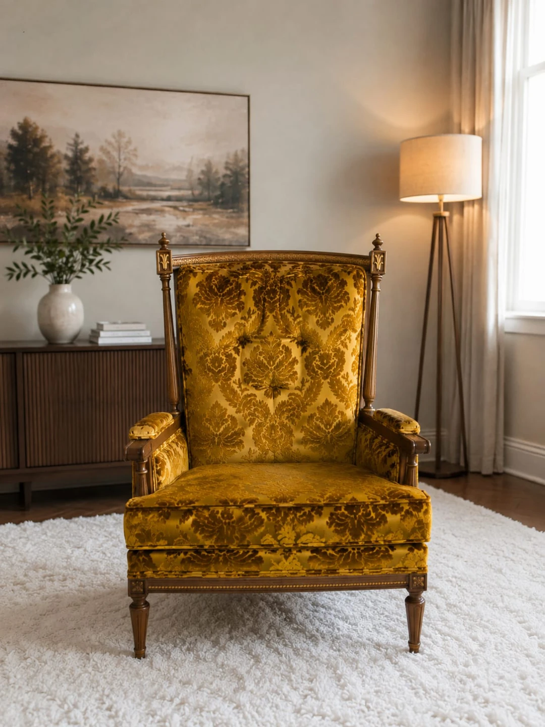The Golden Heritage Armchair