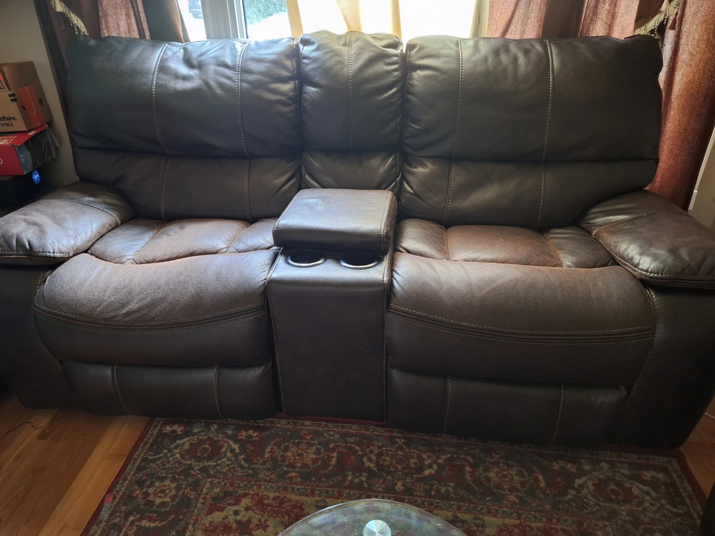 Free recliner sofa and Love seat - photo 2