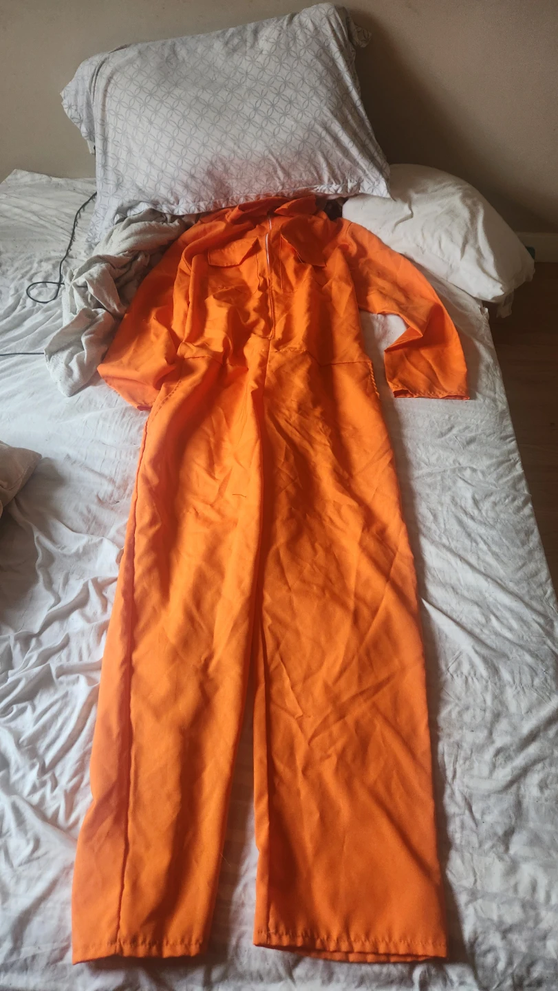 Orange Jumpsuit Costume